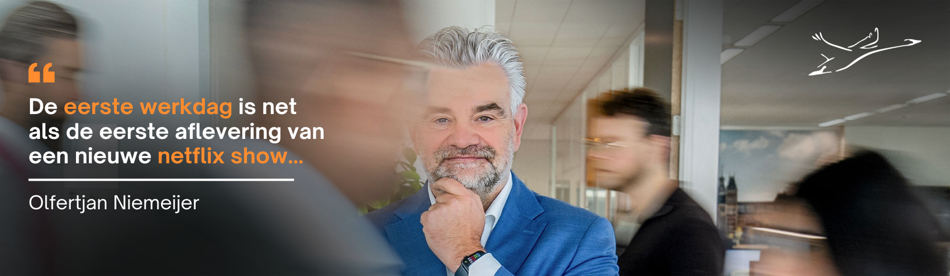 Manager talking with team members about collaboration and growth opportunities.